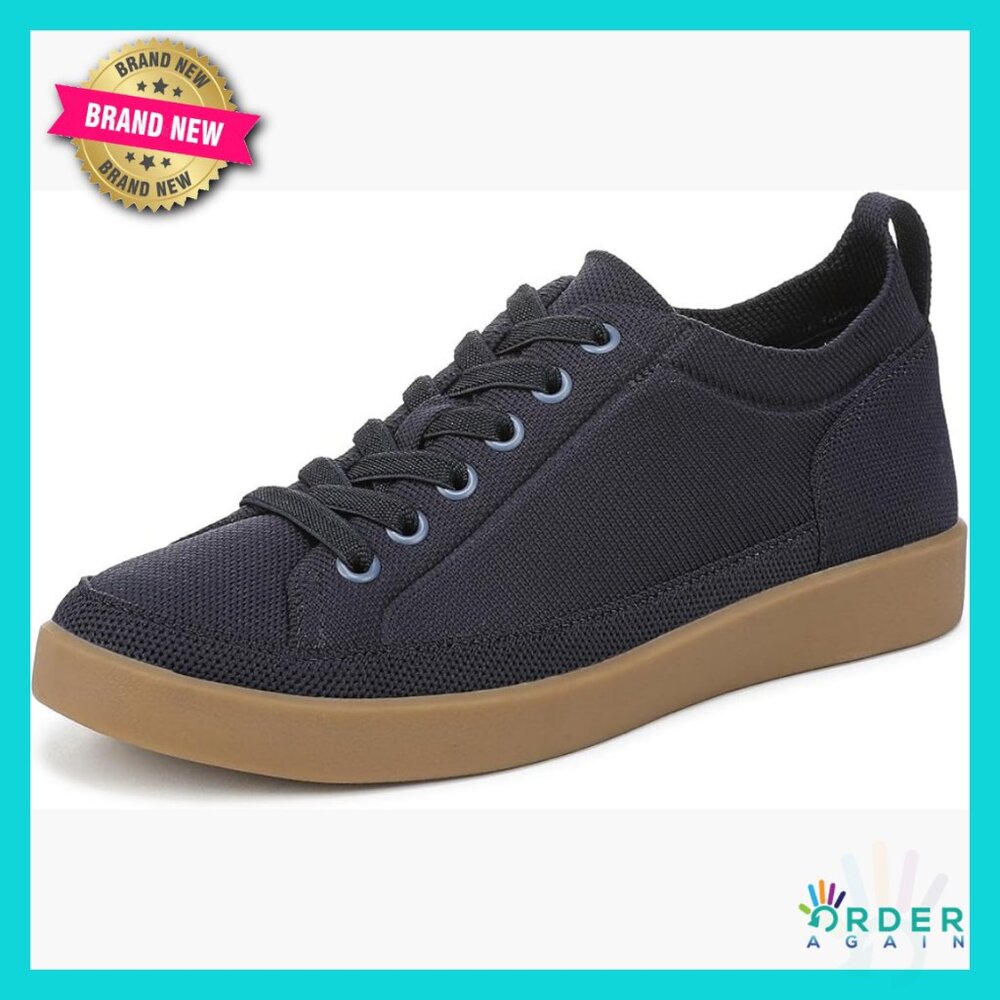 White Leather Sneakers Flat Round Toe Slip On Casual Everyday Comfort